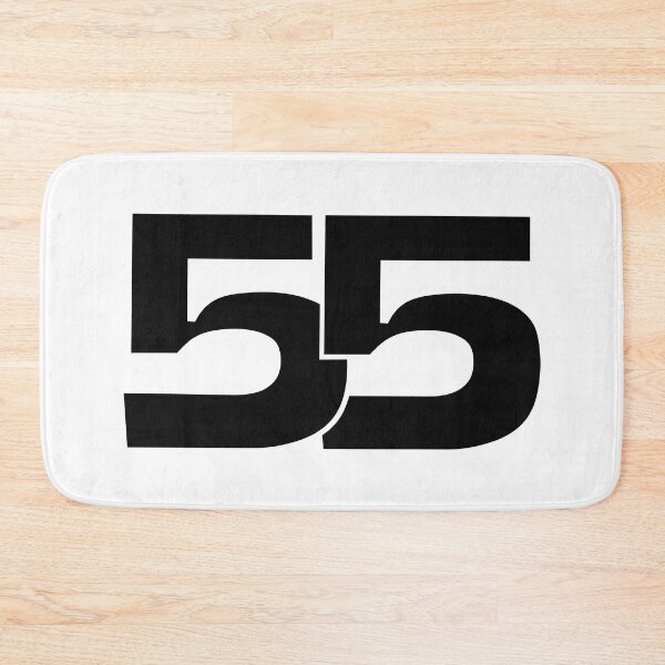 Item preview, 55 SAI. Driver Number 2022 Season (Black) designed and sold by FilipeFerreira.