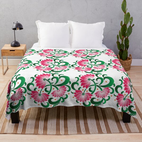 Item preview, Ornamental Lotus in Pink and Green. designed and sold by Kanchan1987.