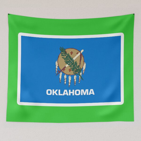 Item preview, OKLAHOMA Flag Gifts, Masks, Stickers & Products (16) designed and sold by mpodger.