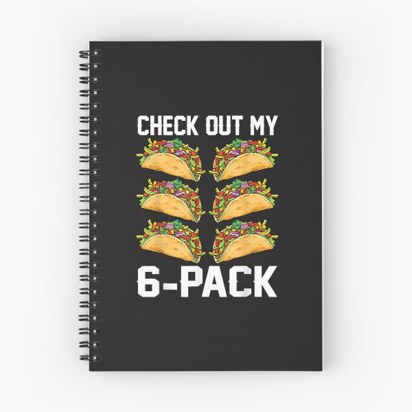 Item preview, Check Out My Six Pack Fitness Taco Funny Mexican Gym designed and sold by romanl3.