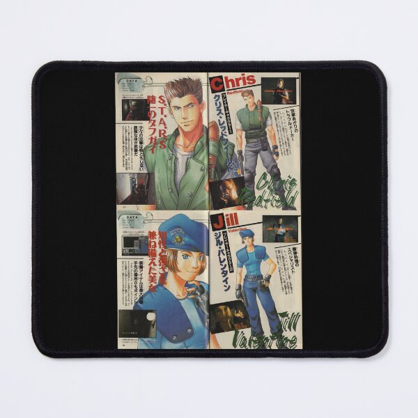 Item preview, Creative Survival Horror Video Game Alluring Resident Evil Chris And Jill Tri Blend Vintage designed and sold by OverbayStraight.