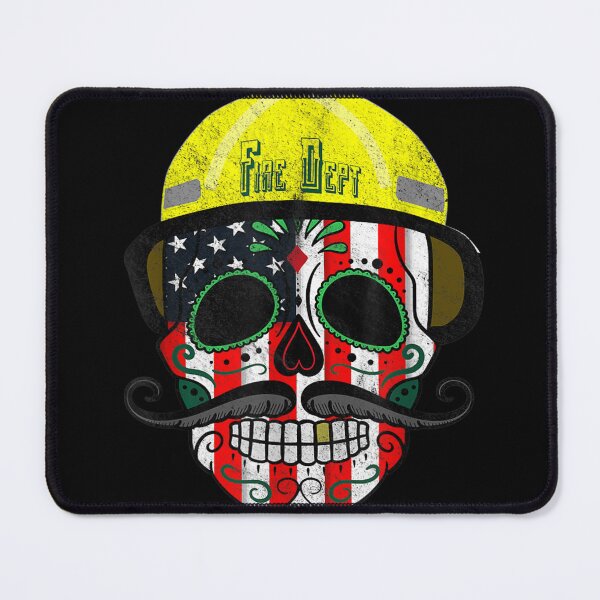 Item preview, Day Of The Dead Firefighter designed and sold by Isidroward.
