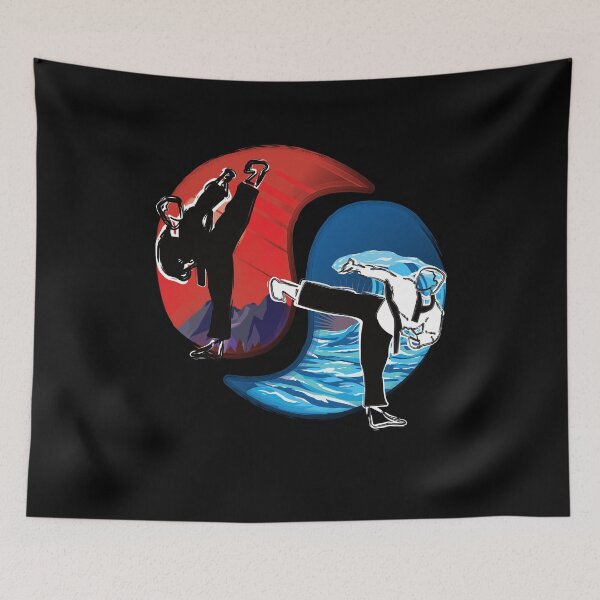 Item preview, Tae Kwon Do Poomsae Uniform Korean Sport Yin Yang designed and sold by Merchandiser099.
