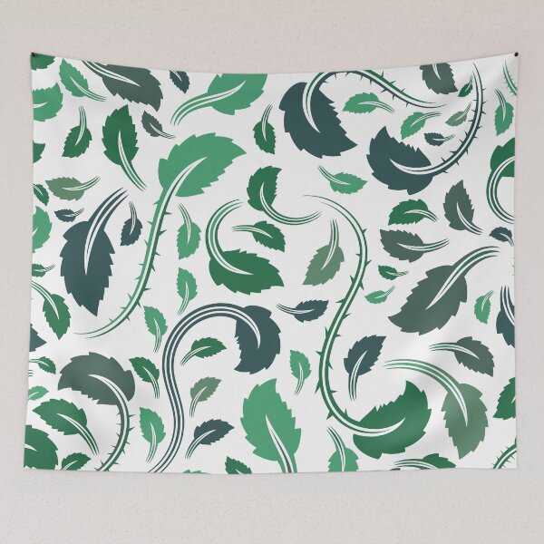 Item preview, Green Leaves Pattern Essentia Accessories (Spring) designed and sold by bailong1668.
