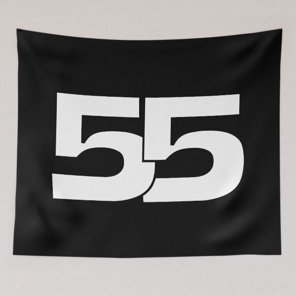 Item preview, 55 SAI. Driver Number 2022 Season (Black BG) designed and sold by FilipeFerreira.