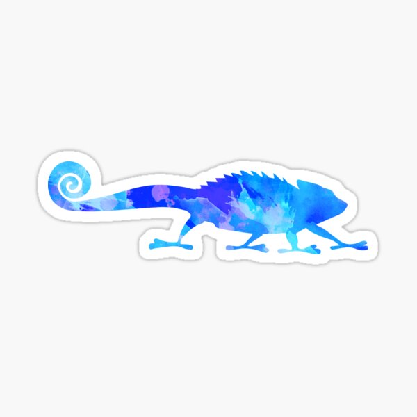 Abstract Chameleon Reptile Sticker