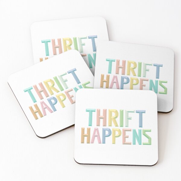 Item preview, Thrift Happens designed and sold by jenbucheli.