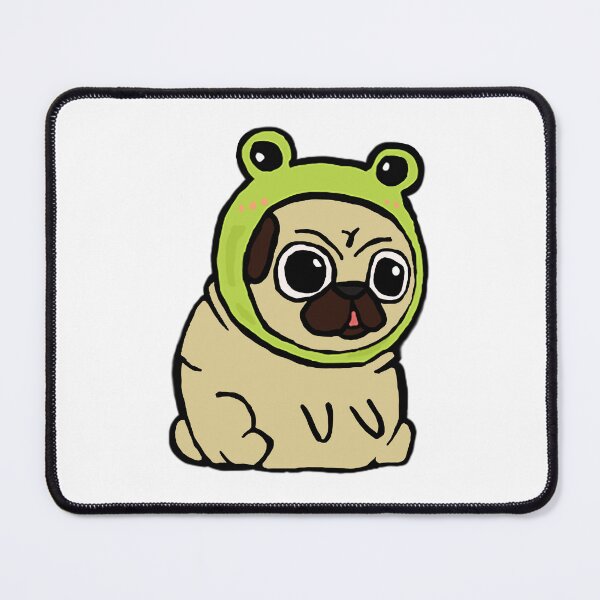 Item preview, Pug X Frog 2 designed and sold by DolphinsDoodle.