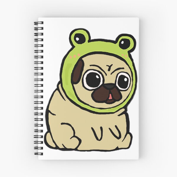 Item preview, Pug X Frog 2 designed and sold by DolphinsDoodle.