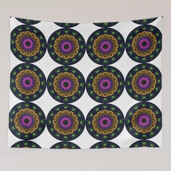 Item preview, Colorful circular chakra pattern. designed and sold by Kanchan1987.