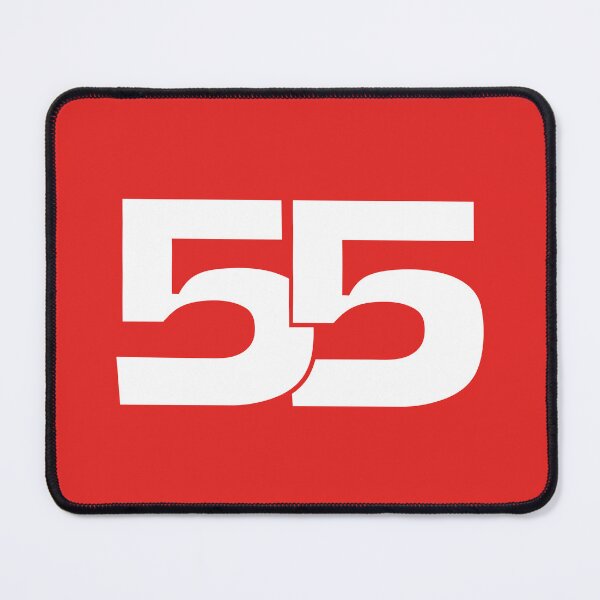 Item preview, 55 SAI. Driver Number 2022 Season (Scuderia Rosso BG) designed and sold by FilipeFerreira.