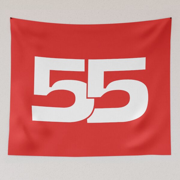 Item preview, 55 SAI. Driver Number 2022 Season (Scuderia Rosso BG) designed and sold by FilipeFerreira.