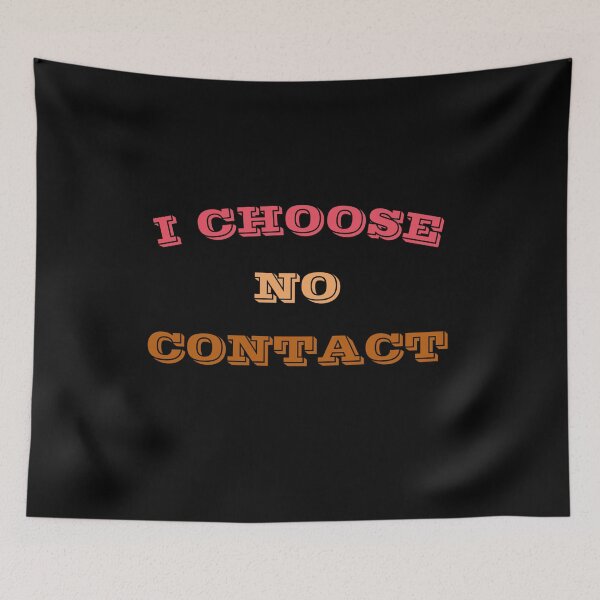 Item preview, I choose no contact designed and sold by Boldandvivid.