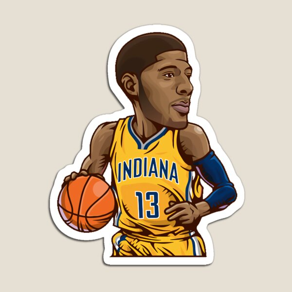 Aperçu de l'œuvre Paul George 13 Art Chibi créée et vendue par JaclynPiel.