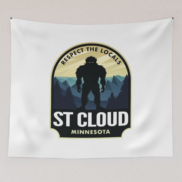 Item preview, St Cloud Minnesota Bigfoot Sasquatch designed and sold by HalpinDesign.