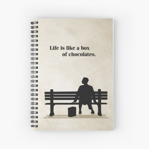 Master Gump Spiral Notebook