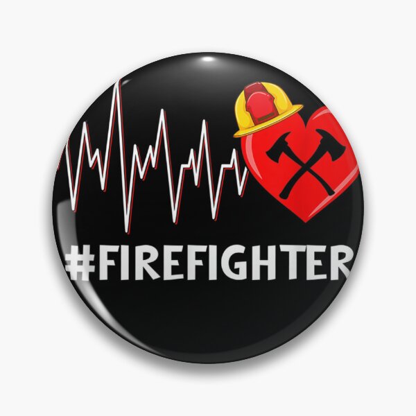 Item preview, Heart Cute Firefighter Couples Valentines Day designed and sold by Isidroward.