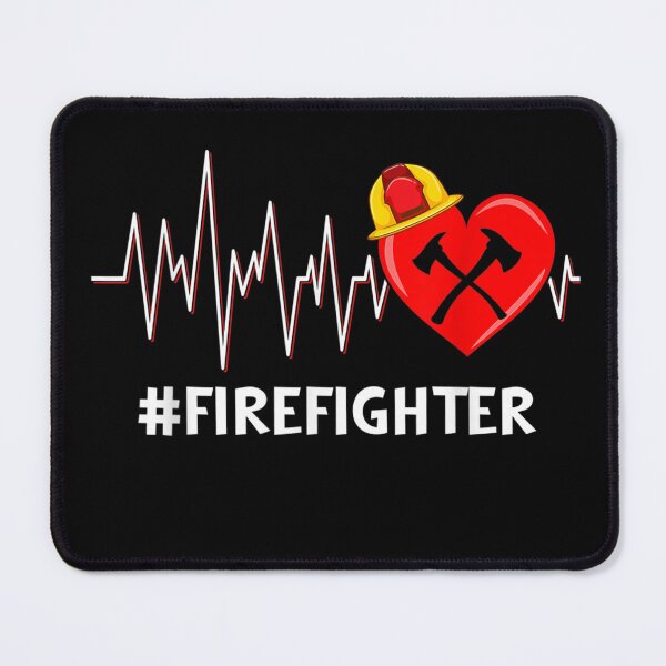 Item preview, Heart Cute Firefighter Couples Valentines Day designed and sold by Isidroward.