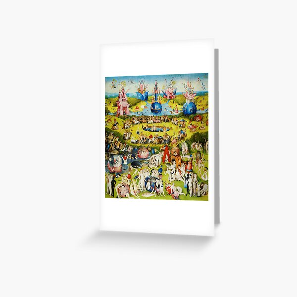 Item preview, The Garden of Earthly Delights  -Garden Earthly Delights by Hieronymus Bosch designed and sold by TeeARTHY.