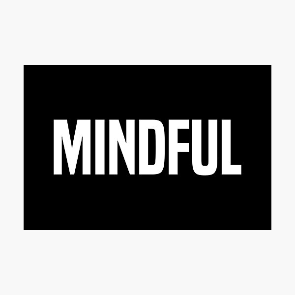 Item preview, Mindful designed and sold by OutcastBrain.