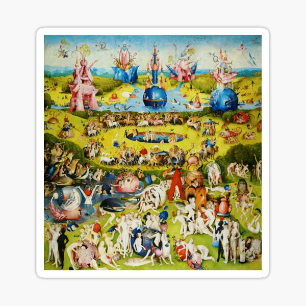 Item preview, The Garden of Earthly Delights  -Garden Earthly Delights by Hieronymus Bosch designed and sold by TeeARTHY.