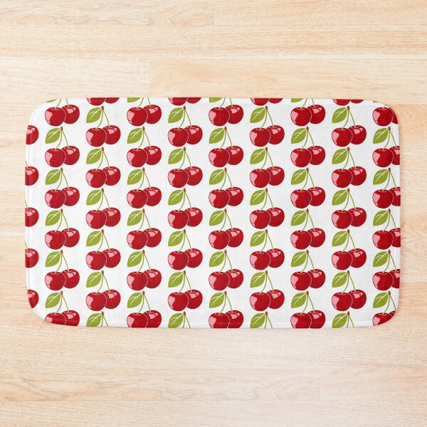 Artikelvorschau, Kirsche, Sommerfrüchte, Kirschmuster, Kirsche nahtlos, rote Frucht, entworfen und verkauft von SVG Design .