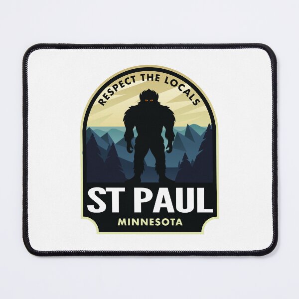 Item preview, St Paul Minnesota Bigfoot Sasquatch designed and sold by HalpinDesign.