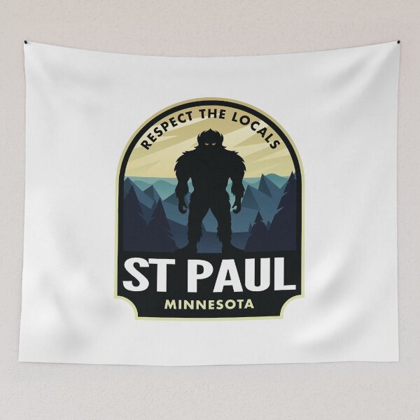 Item preview, St Paul Minnesota Bigfoot Sasquatch designed and sold by HalpinDesign.