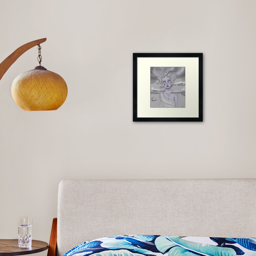 Item preview, Framed Art Print designed and sold by sadhyena-art.