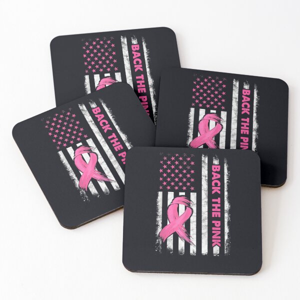 Item preview, Back The Pink Ribbon Flag Breast Cancer Awareness designed and sold by DeannaMarks.
