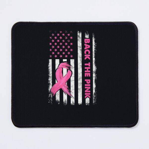 Item preview, Back The Pink Ribbon Flag Breast Cancer Awareness designed and sold by DeannaMarks.