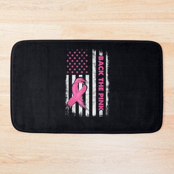 Item preview, Back The Pink Ribbon Flag Breast Cancer Awareness designed and sold by DeannaMarks.