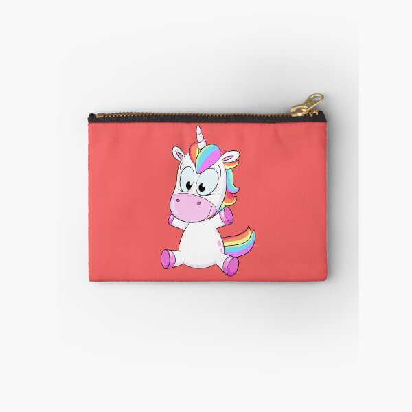 Item preview, Cute sitting rainbow unicorn designed and sold by Christine Wulf.