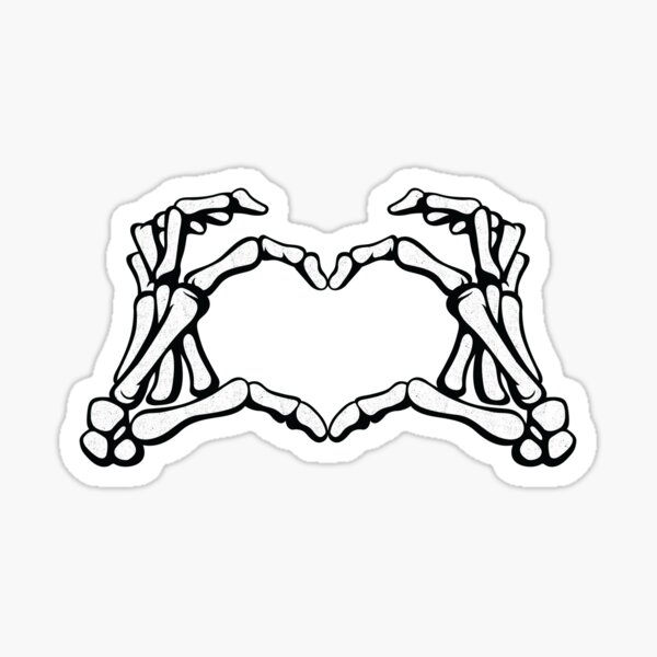 Bone Deep Love Sticker