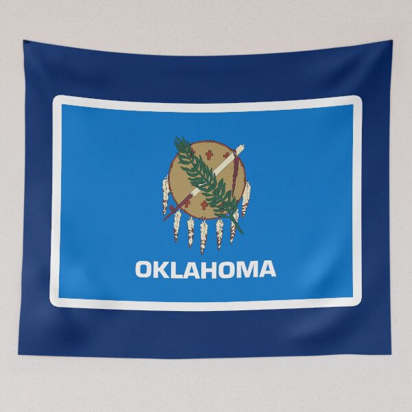 Item preview, OKLAHOMA Flag Gifts, Masks, Stickers & Products (18) designed and sold by mpodger.