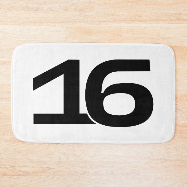 Item preview, 16 LEC. Driver Number 2022 Season (Black) designed and sold by FilipeFerreira.