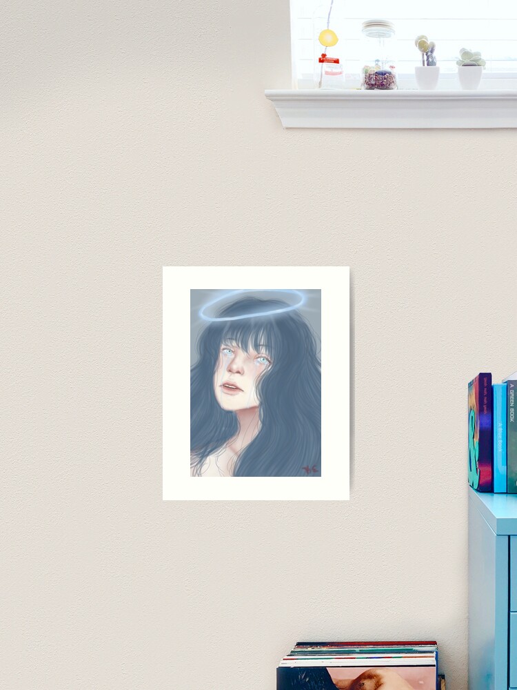 Thumbnail 1 of 3, Art Print, Angel Tears designed and sold by sadhyena-art.
