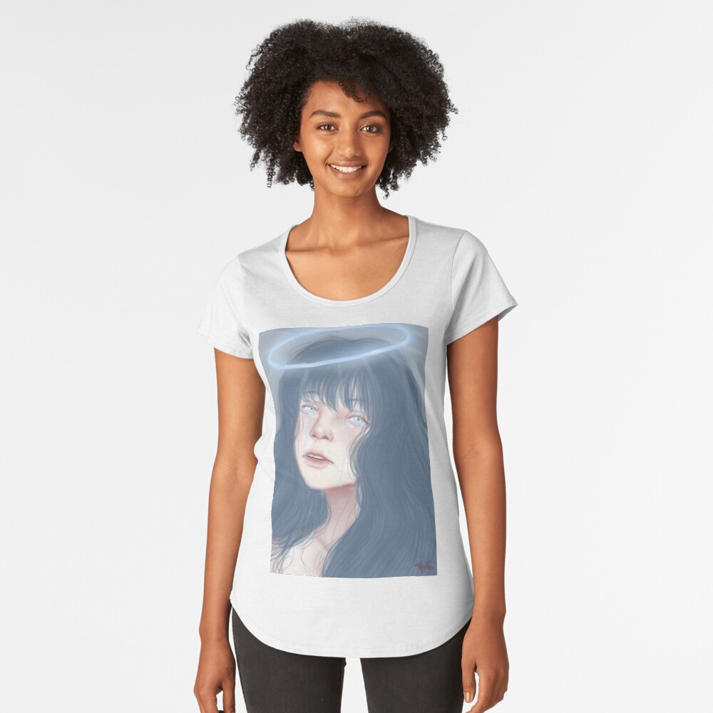 Item preview, Premium Scoop T-Shirt designed and sold by sadhyena-art.