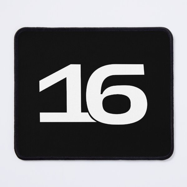 Item preview, 16 LEC. Driver Number 2022 Season (Black BG) designed and sold by FilipeFerreira.