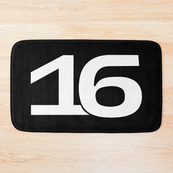 Item preview, 16 LEC. Driver Number 2022 Season (Black BG) designed and sold by FilipeFerreira.