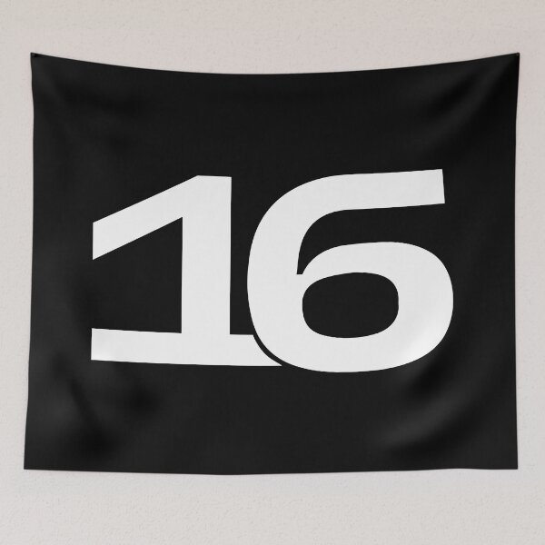 Item preview, 16 LEC. Driver Number 2022 Season (Black BG) designed and sold by FilipeFerreira.