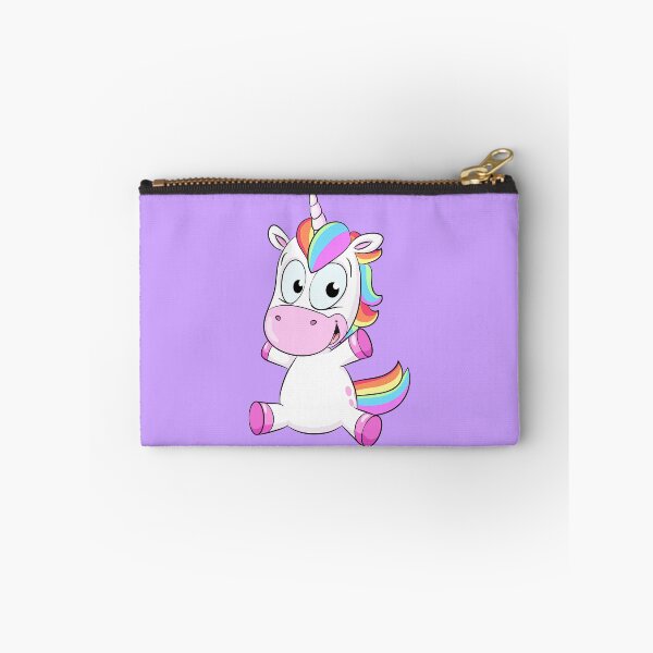 Item preview, Cute sitting rainbow unicorn designed and sold by Christine Wulf.
