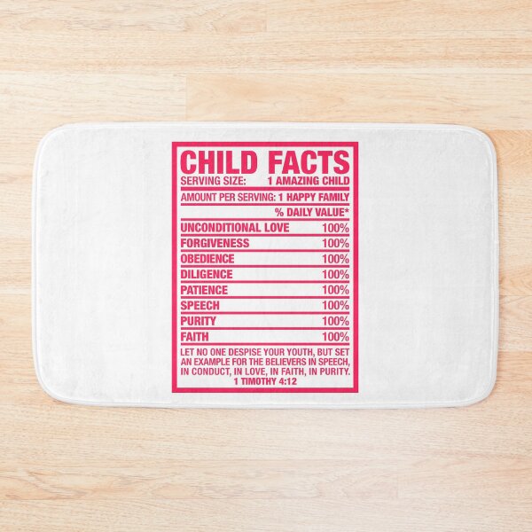 Item preview, CHILD FACTS designed and sold by plushism.