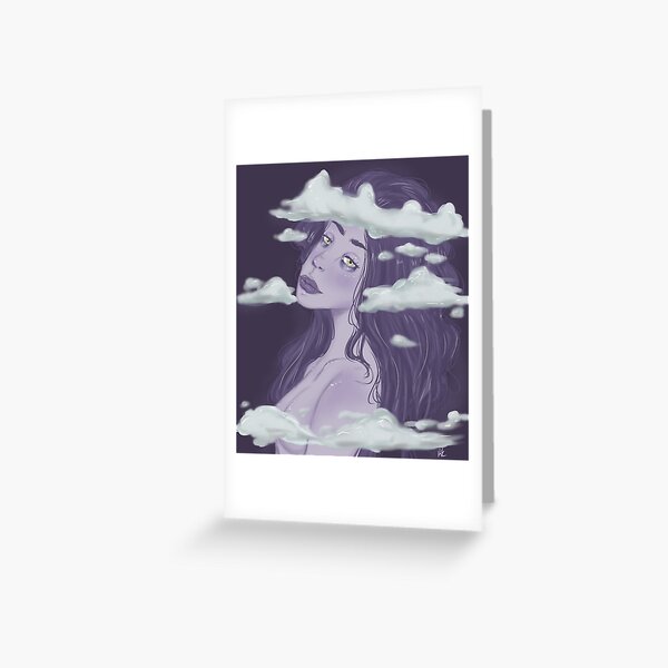 Head in the Clouds Greeting Card