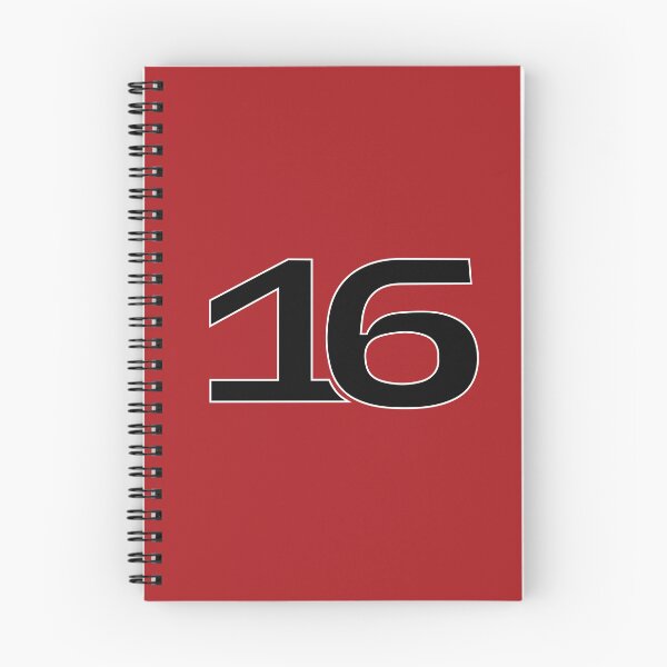 Item preview, 16 LEC. Driver Number 2022 Season (Black and White/Red BG) designed and sold by FilipeFerreira.