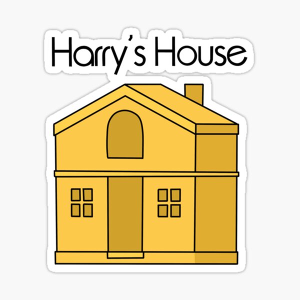 Harrys House Harry Styles Hs3 Sticker By Nicsprintsco Redbubble