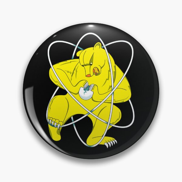 Item preview, Ours atomique - Drapeau de la ville secrète de Zheleznogorsk dans le Kraï de Krasnoïarsk - Plutonium designed and sold by odenfcdarnel.