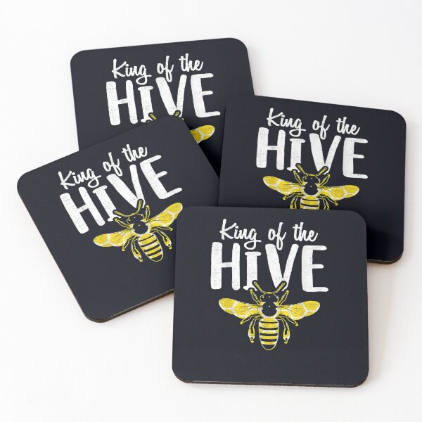 Item preview, Beekeeping King Of The Hive Beekeeper Xmas Bee designed and sold by DeannaMarks.