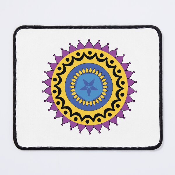Item preview,  Colorful circular chakra pattern. designed and sold by Kanchan1987.