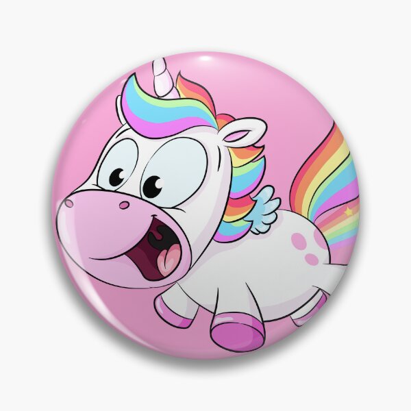 Item preview, Cute farting rainbow unicorn designed and sold by Christine Wulf.